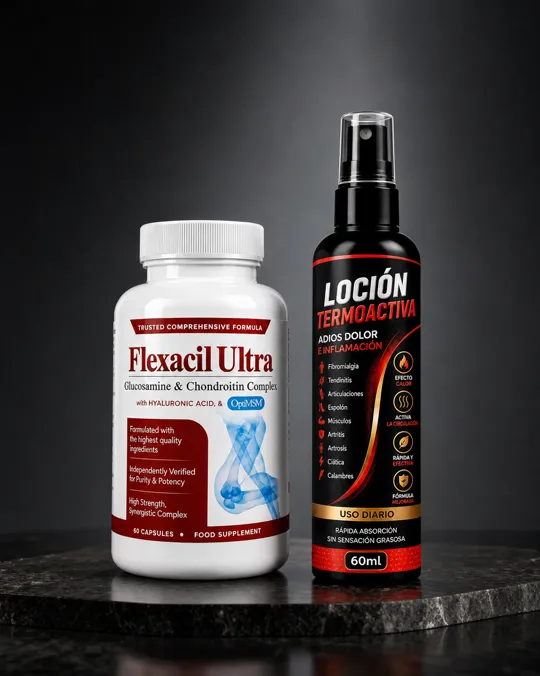 Flexacil Ultra + Loción Termoactiva