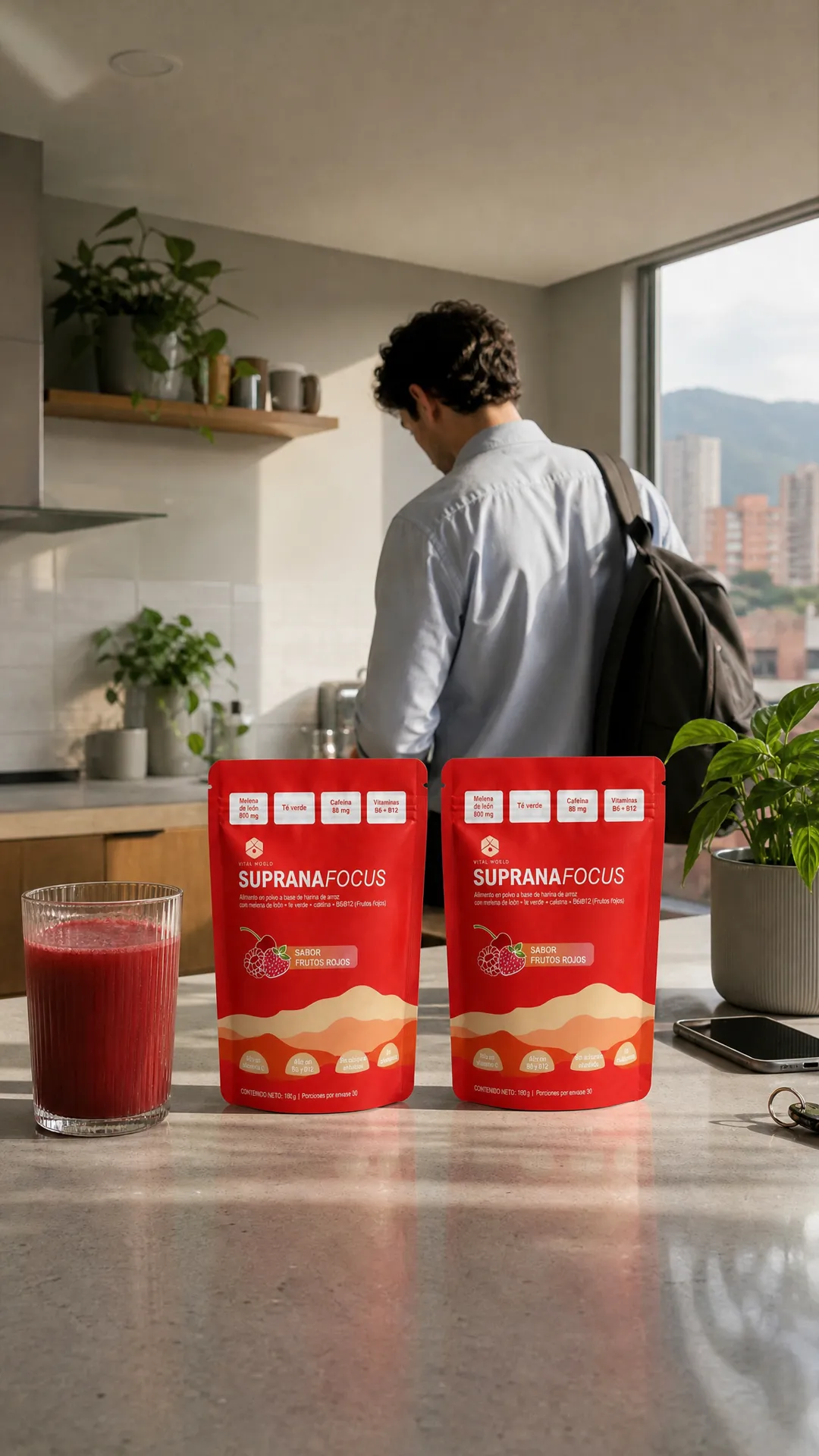 Suprana Focus Frutos Rojos x2