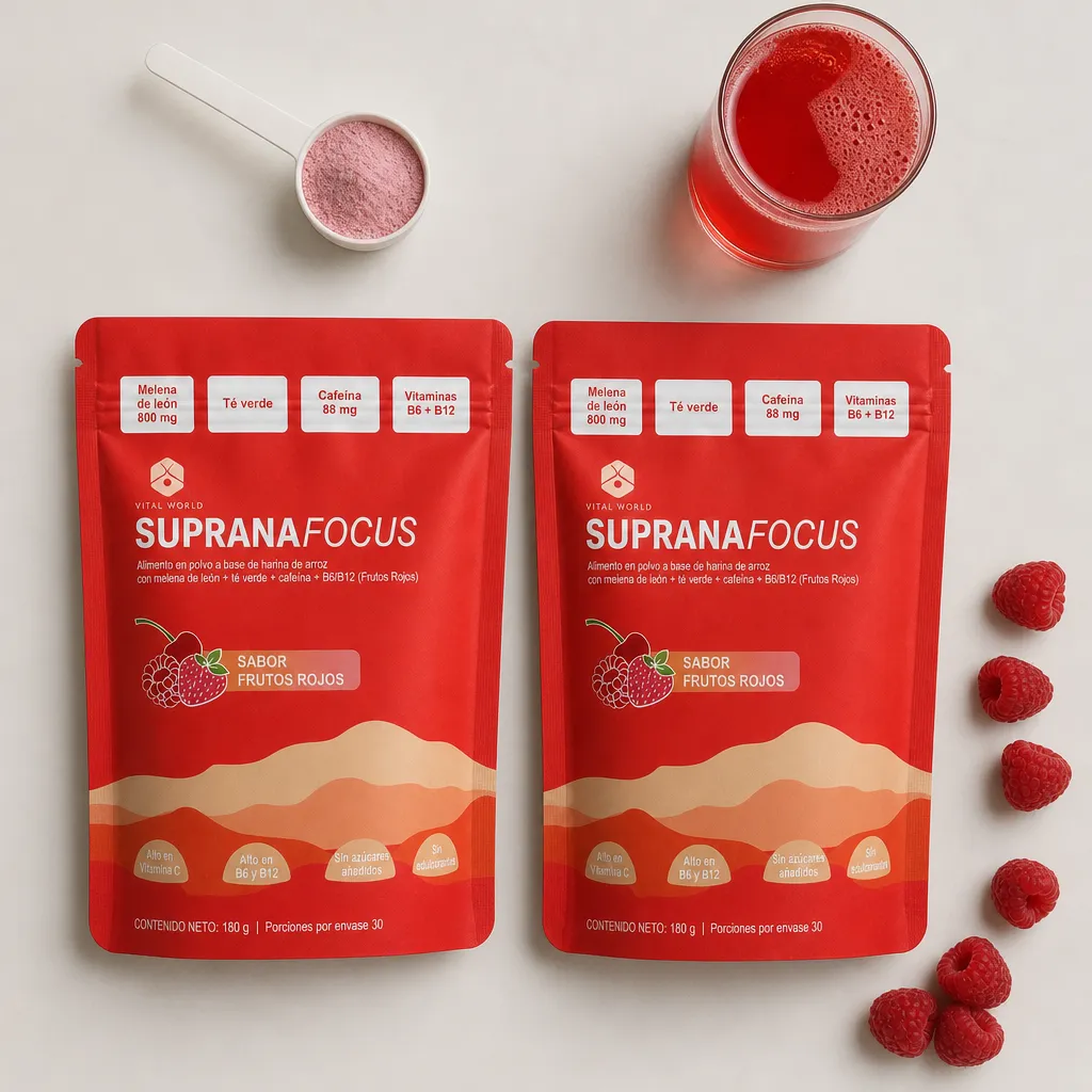 Detalle de Suprana Focus Frutos Rojos x2